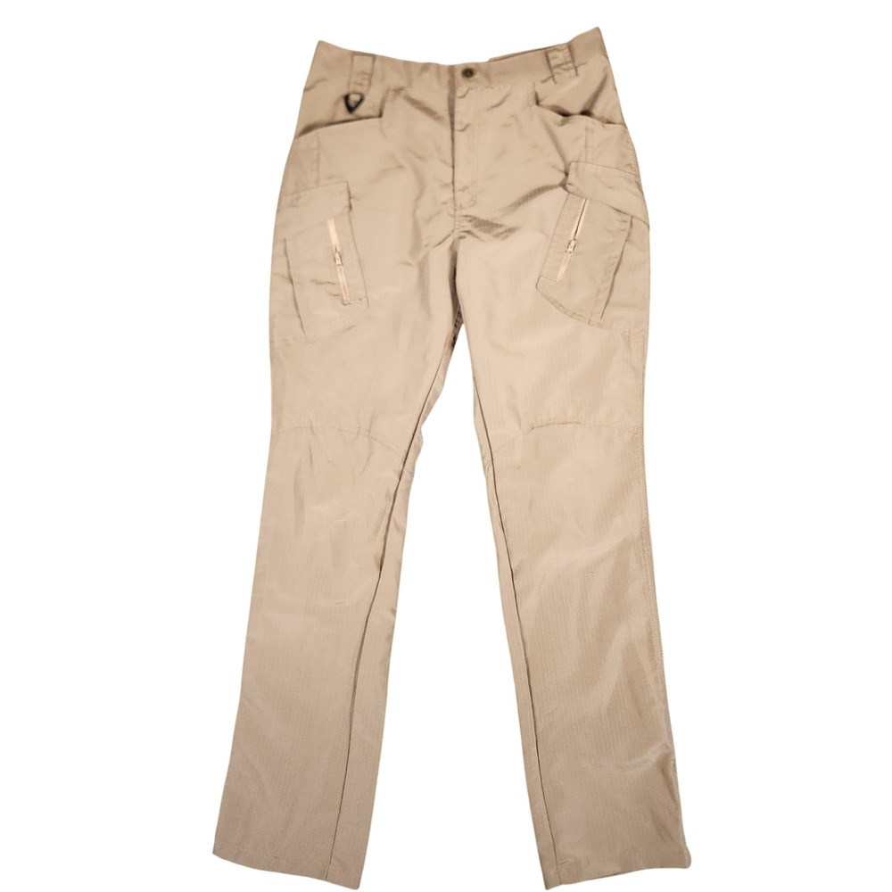 Tactical Series Cargo Pants Mens XL Tan Khaki Excellent Ripstop Outdoor Utility